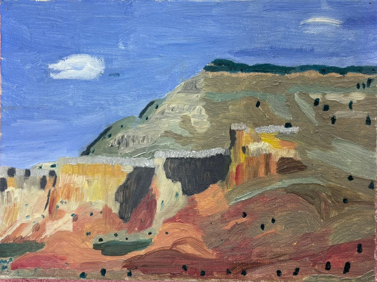 Evelyn Eugenia Napper Painting of Church 2