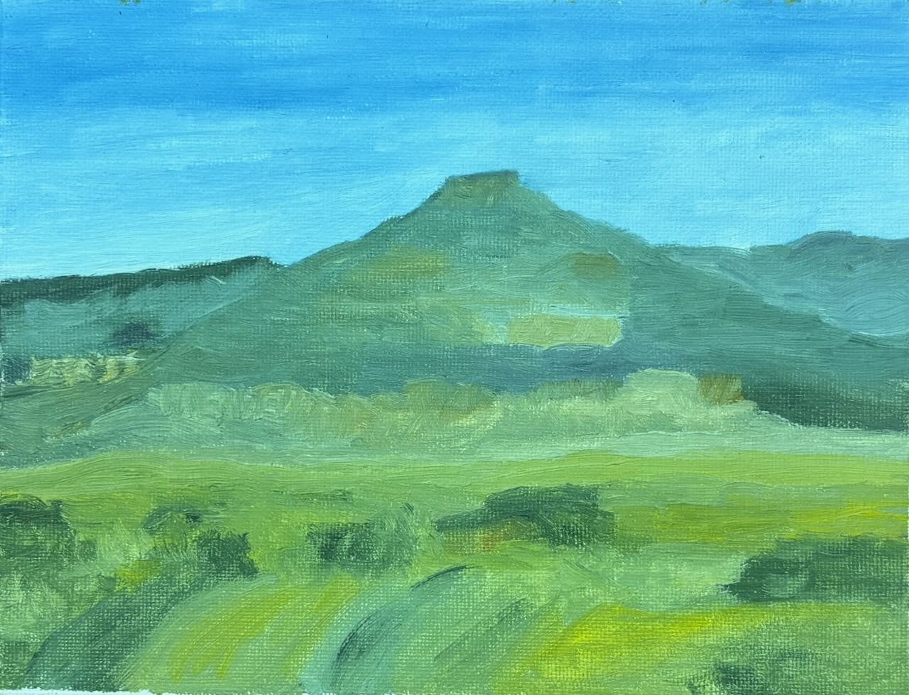 Evelyn Eugenia Napper Painting of Church 2