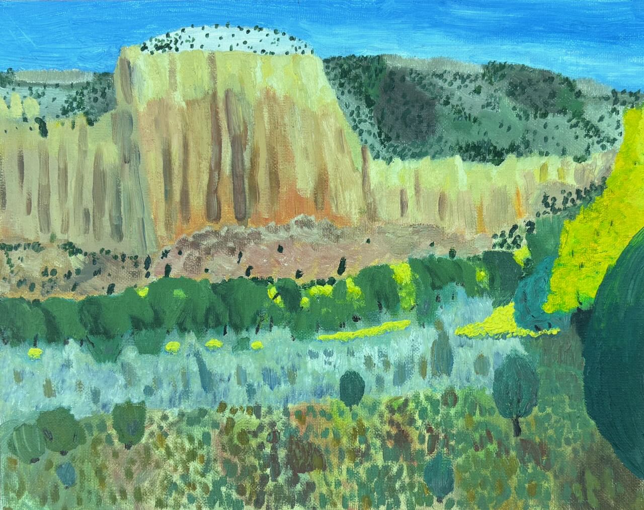 Evelyn Eugenia Napper Painting of Church 2