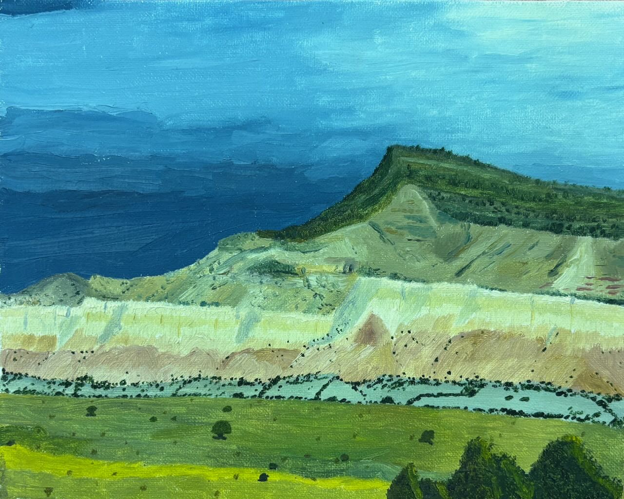 Evelyn Eugenia Napper Painting of Church 2