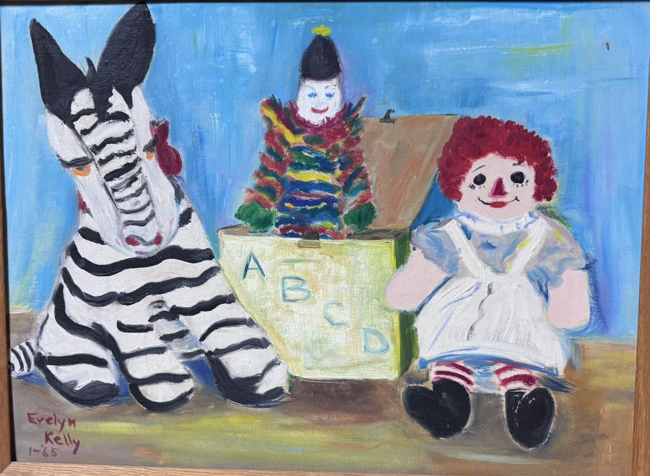Evelyn Eugenia Napper Painting of Church 2