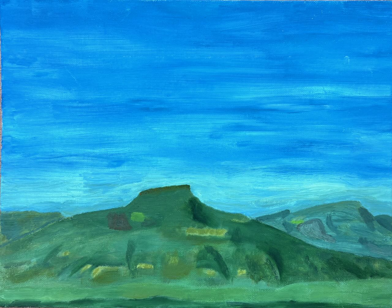 Evelyn Eugenia Napper Painting of Church 2