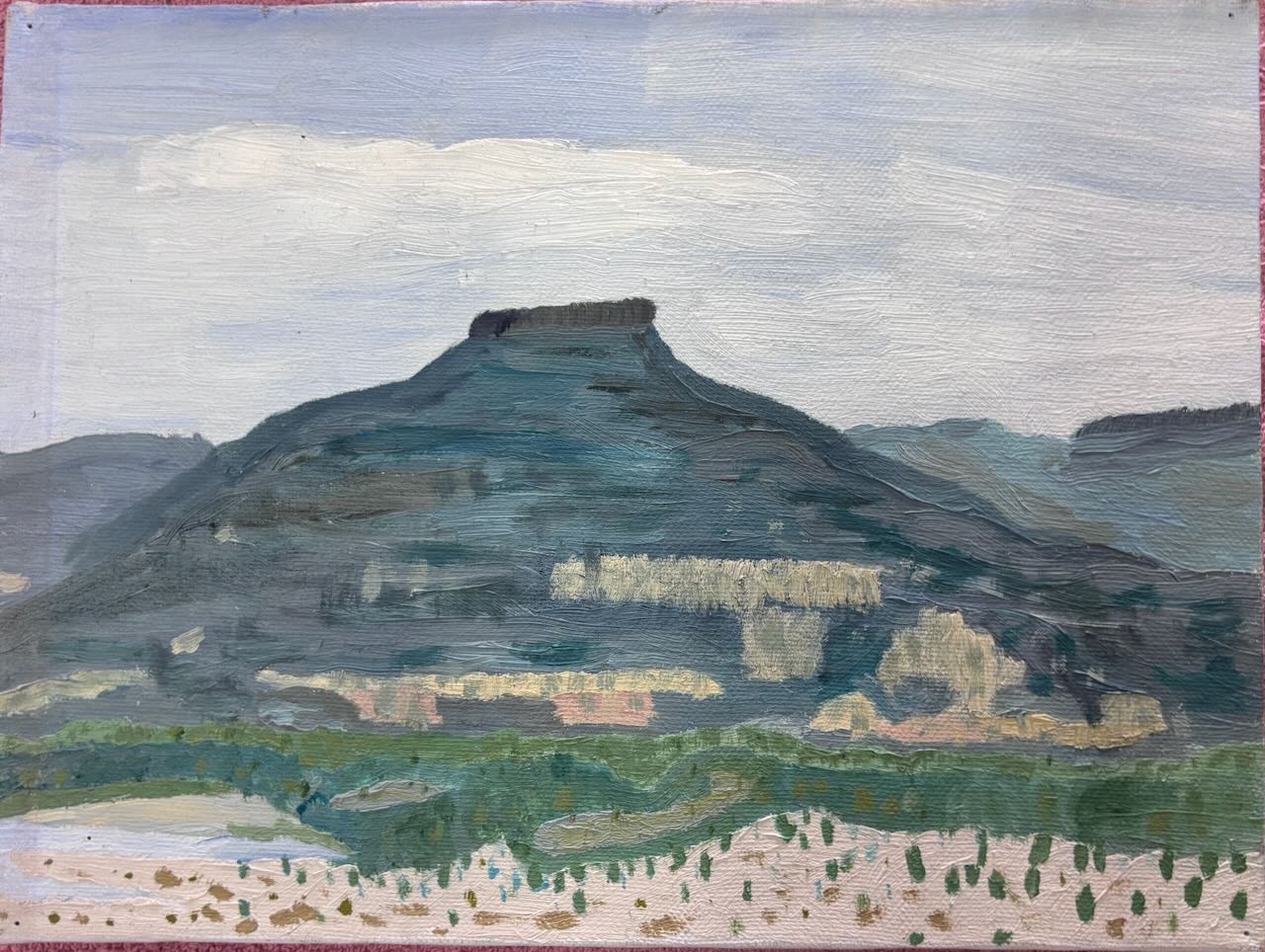 Evelyn Eugenia Napper Painting of Church 2