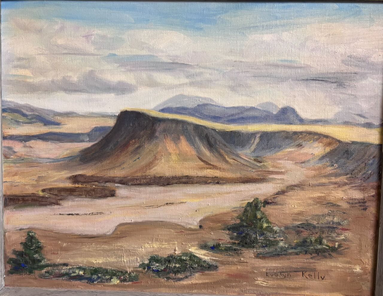 Evelyn Eugenia Napper Painting of Church 2