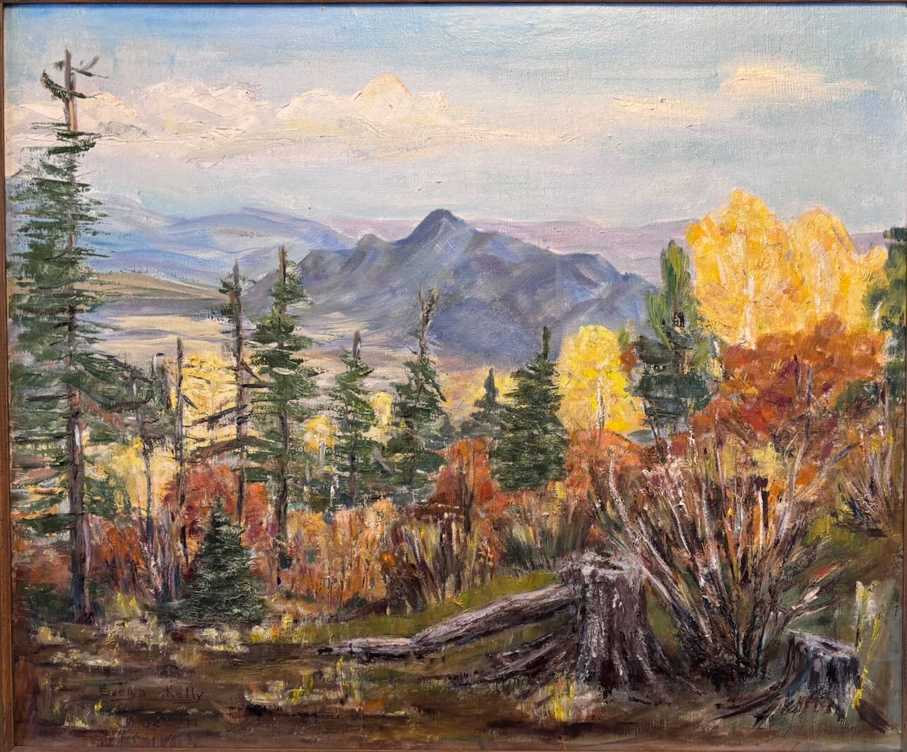 Evelyn Eugenia Napper Painting of Church 2