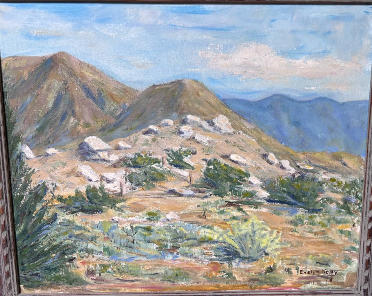Evelyn Eugenia Napper Painting of Church 2