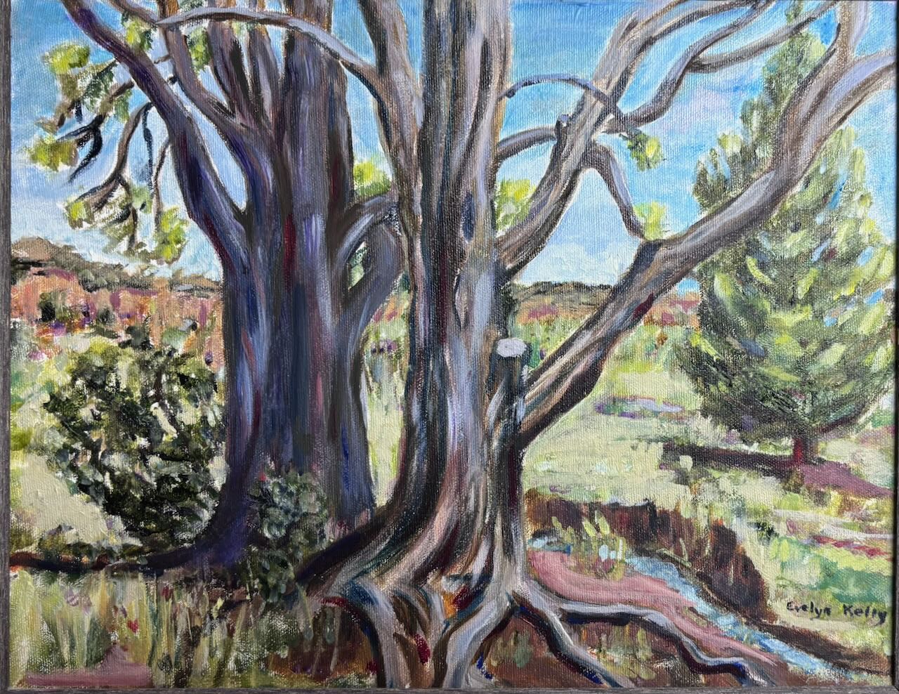 Evelyn Eugenia Napper Painting of Church 2