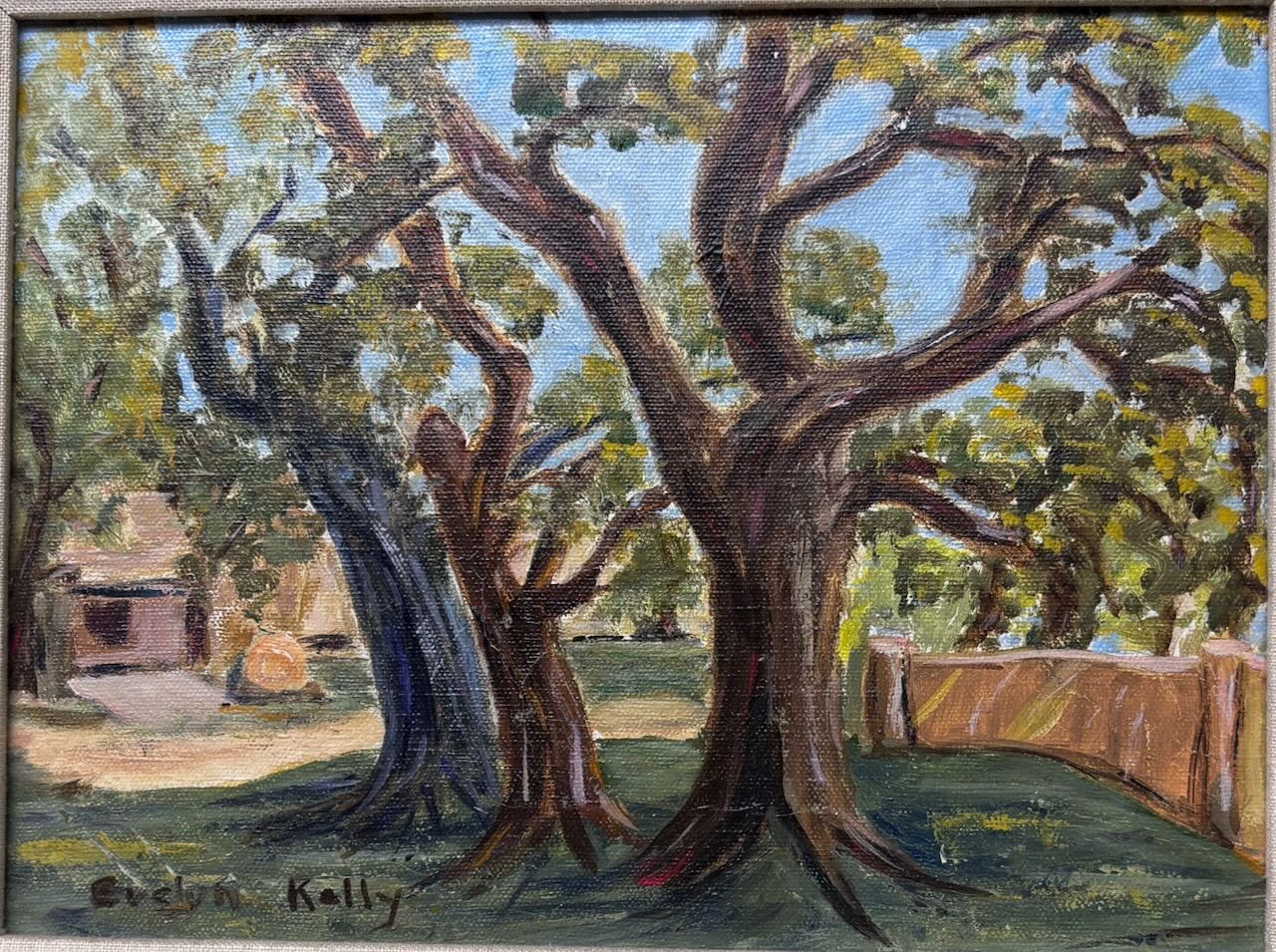 Evelyn Eugenia Napper Painting of Church 2
