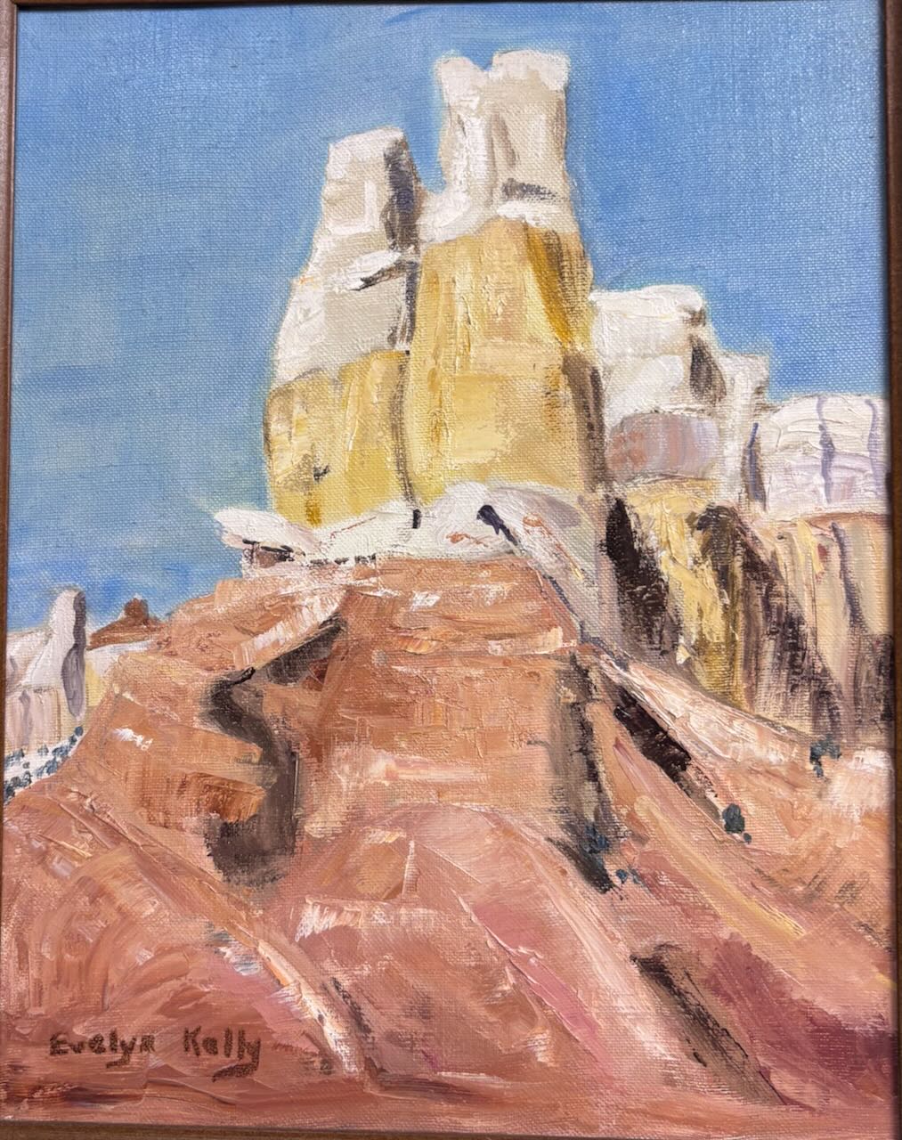 Evelyn Eugenia Napper Painting of Church 2