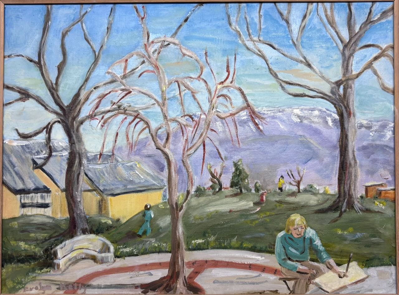 Evelyn Eugenia Napper Painting of Church 2