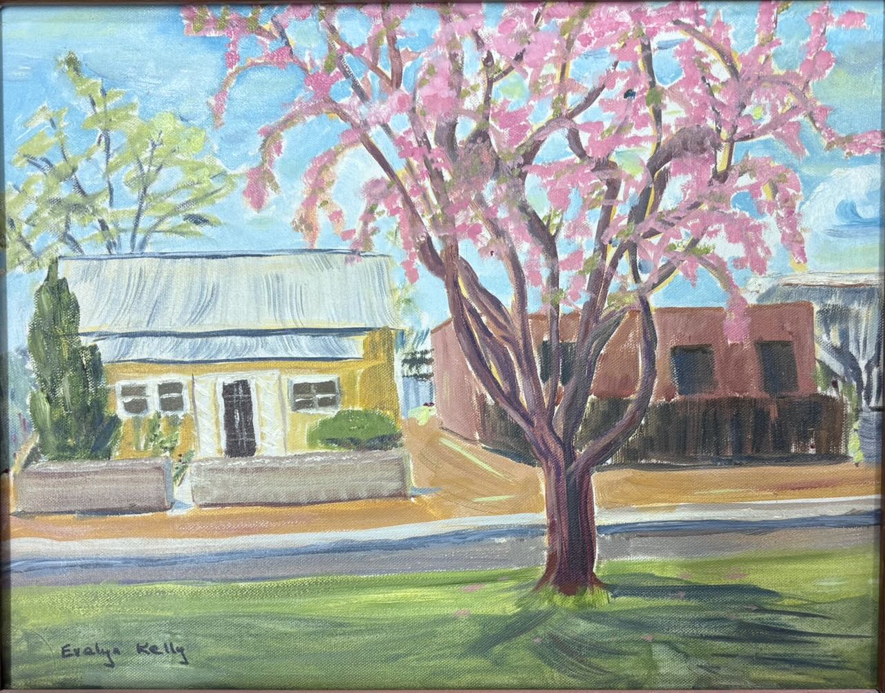 Evelyn Eugenia Napper Painting of Church 2