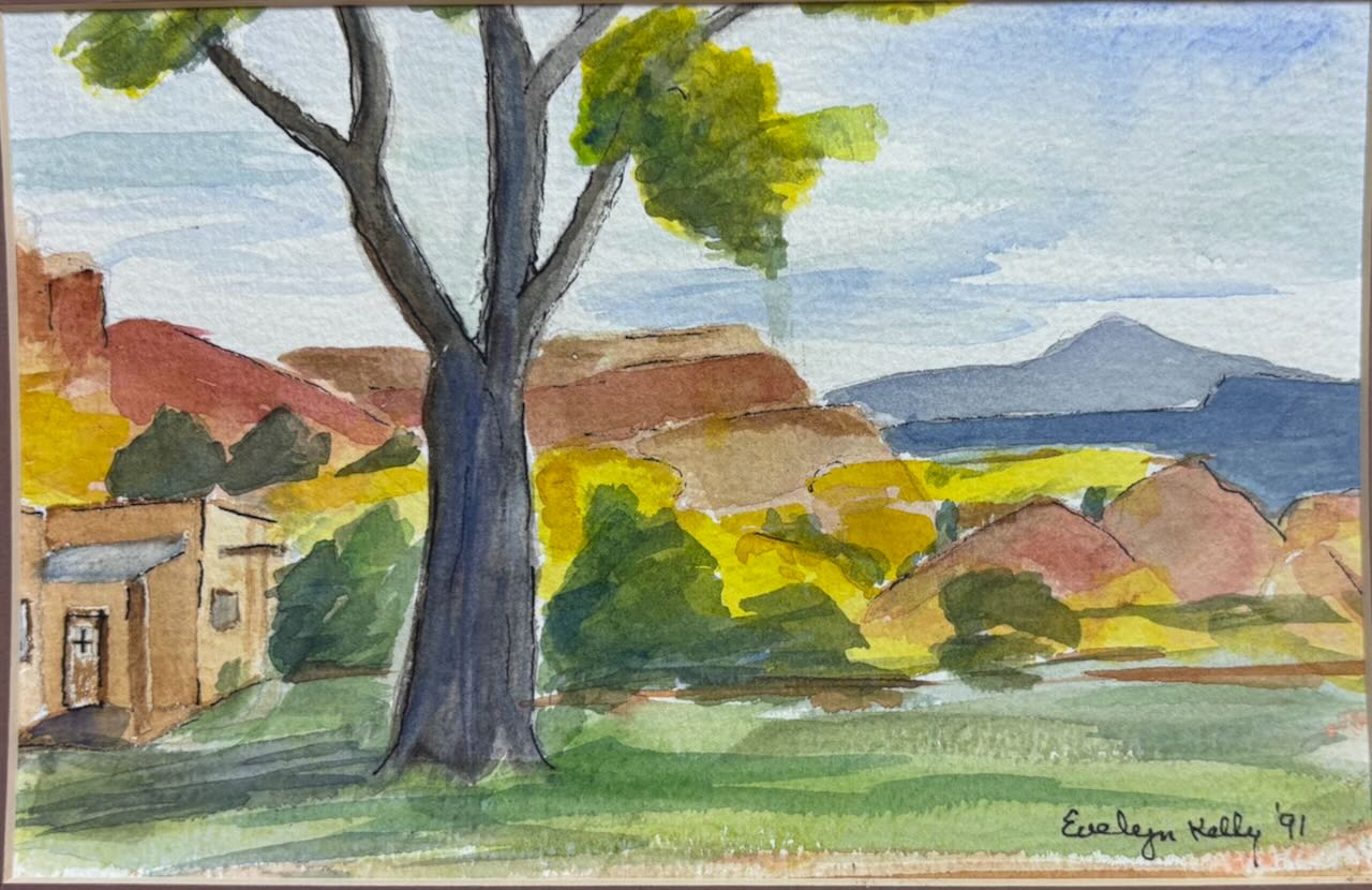 Evelyn Eugenia Napper Painting of Church 2