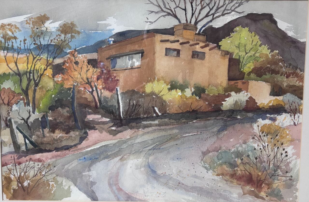 Evelyn Eugenia Napper Painting of Church 2