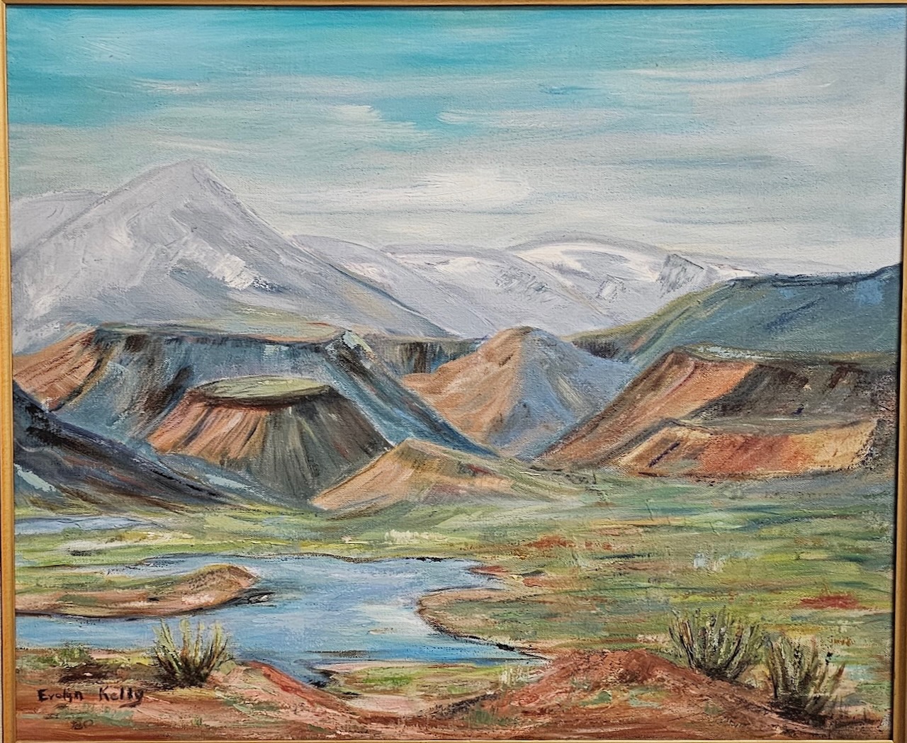 Evelyn Eugenia Napper Painting of Church 2