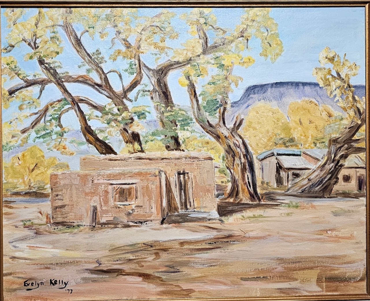 Evelyn Eugenia Napper Painting of Church 2