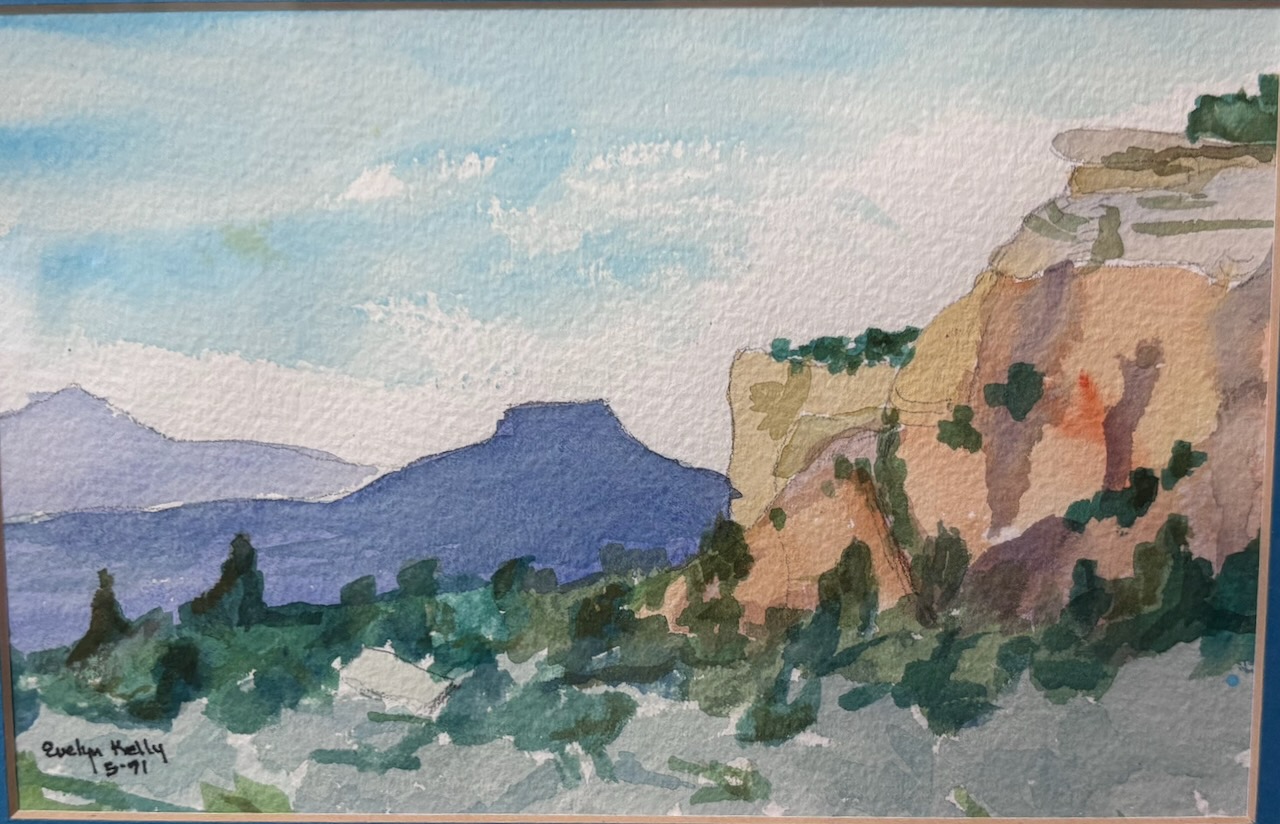 Evelyn Eugenia Napper Painting of Church 2