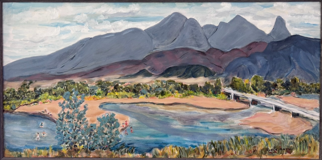 Evelyn Eugenia Napper Painting of Church 2