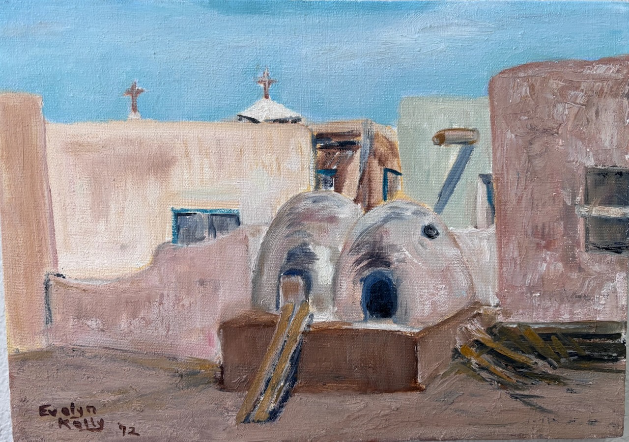 Evelyn Eugenia Napper Painting of Church 2