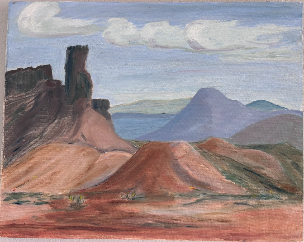 Evelyn Eugenia Napper Painting of Church 2