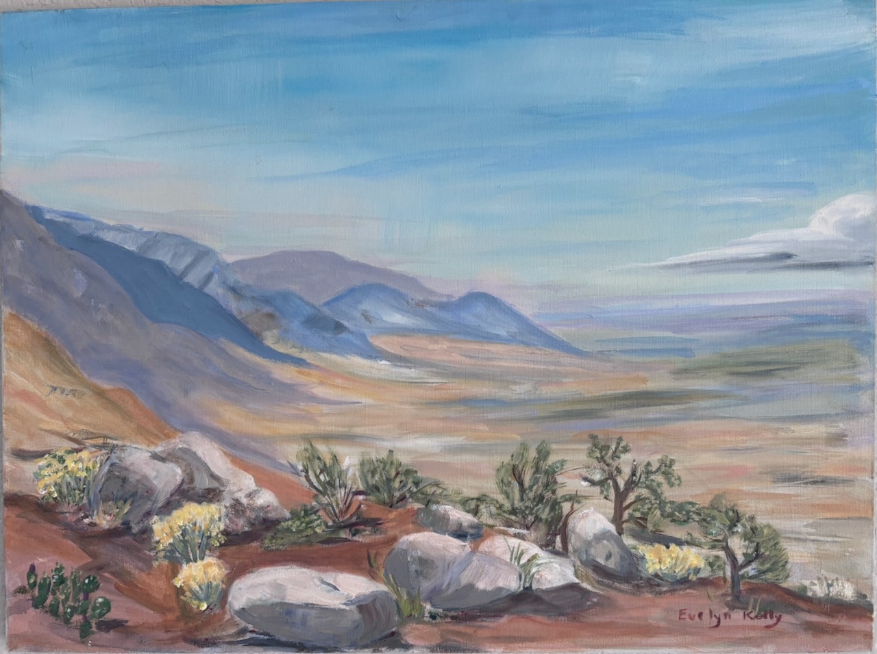 Evelyn Eugenia Napper Painting of Church 2