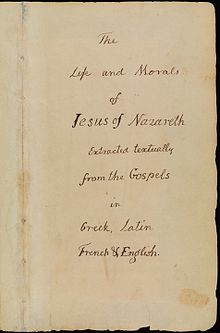 Aged, handwritten title page reading 