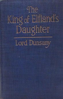 Blue cloth book cover stamped in gold with the title 