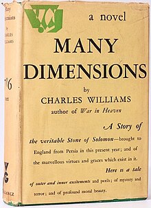 Cream-colored dust jacket for