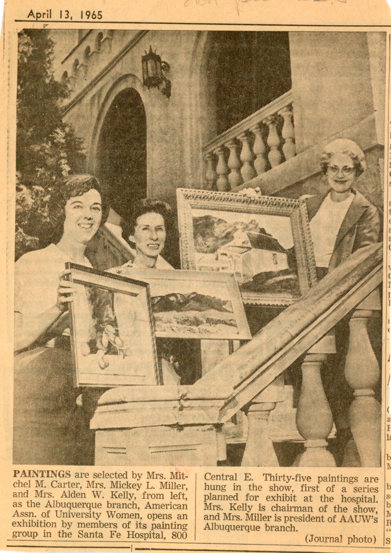 Evelyn Eugenia Napper in Albuquerque Journal 1965